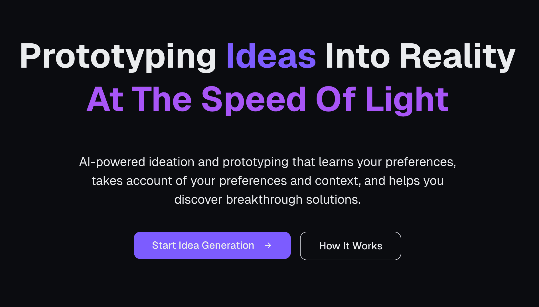 Ideation's profile